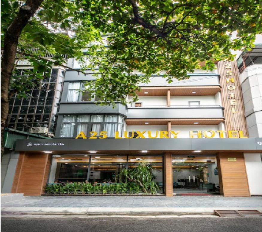 A25 Hotel - 21 Nghia Tan Hanoi Exterior foto